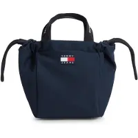 Tommy Hilfiger Käsilaukku 'Essential Repeat Logo Tote' laivastonsininen