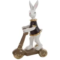 Hobby Hall Pääsiäispupun figuuri potkulaudalla, 28 cm, 1 kpl.