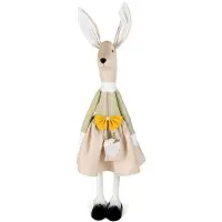Hobby Hall Pääsiäispupun figuuri 100 cm, vihreä/hiekanvärinen, 1 kpl.