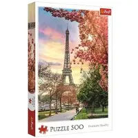Trefl Palapeli Pariisi 500 osaa romanttinen Eiffel-torni