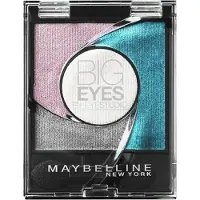 Maybelline Gemey EyeStudio Big Luminous - Luomiväripaletti 03 Turkoosi valoa antavalla pohjalla