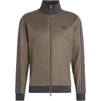 Adidas Collegetakki 'Classic' tummanharmaa / oliivi