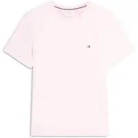 Tommy Hilfiger Paita 'Flag Embroidery Slim' roosa