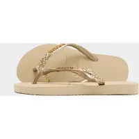 Havaianas Slim Glitter Flim Flops Children - Mens, ruskea