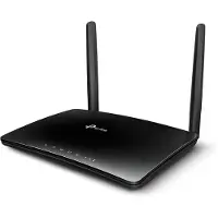 TP-LINK TL-MR6500v, Wi-Fi 4 (802.11n), Yksi kaista (2,4 GHz), Ethernet LAN, 3G, Musta, Pöytäreititin (TL-MR6500v(EU))