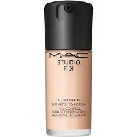 MAC Studio Fix Fluid SPF 15 24HR Matte Foundation + Oil Control mattapinnan antava meikkivoide SPF 15 sävy N12 30 ml