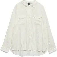 Vero Moda Pusero 'VMBUMPY' kulta / valkoinen