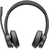 HP Poly Voyager 4320 USB-C Headset +BT700 dongle +Charging Stand Kuulokkeet Langallinen & langaton Pääpanta Puhelut/Musiikki USB Type-C Bluetooth Musta (77Z31AA)