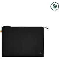Native Union W.F.A Stow Lite Sleeve ‑suojatasku 14 tuuman MacBookille, musta