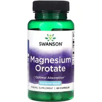 Swanson Health , Magnesium Orotate, 654 mg, 60 Kapseli