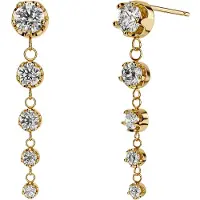 Edblad Teeny Earrings Gold One Size - Gold - ONE SIZE