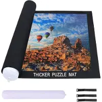 Hobby Hall Palapelimatto - Musta - 1500 palaa 26*46 tuumaa