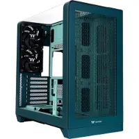 Thermaltake View 390 Air, Midi Tower, PC, Sininen, Mini-ITX, mikro ATX, ATX, SPCC, Karkaistu lasi, Multi (CA-11F-00MTWN-00)