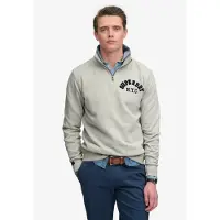 Superdry for man. M2014478A Vintage Athletic Half Zip Gray Sweatshirt (L), Casual, Grey, Cotton