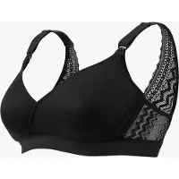 Cache Coeur SERENA Äitiys-/imetysliivit, Black, 75C/D