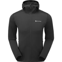 Montane Protium Lite Hoodie, fleecepaita, miesten, musta