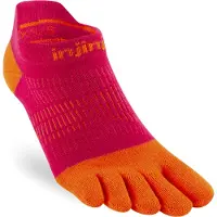Injinji Women's Run Lightweight No-Show Chili Urheilusukat 35-40