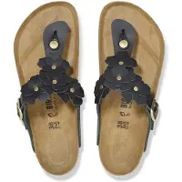 Birkenstock Varvastossut 'Gizeh' musta