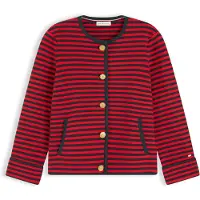 Tommy Hilfiger Neuletakki yönsininen / punainen