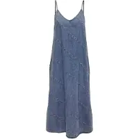 ONLY Onldia Sl Cut Dnm Dress Yok344 Noos - Blue - XS