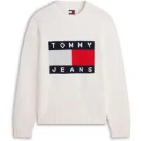 Tommy Hilfiger Neulepaita tummansininen / kirkaanpunainen / valkoinen