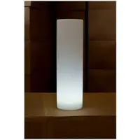Smart&Green Tower - LED-koristevalo, jota voidaan ohjata sovelluksen kautta Tower, himmennettävä, Valkoinen/opaali, Synteettinen materiaali, Moderni