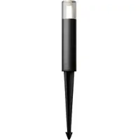 Maytoni Maapiikkivalaisin GLIDE, grafiitti, korkeus 37 cm, IP54, G9 GLIDE, Musta, Alumiini, Moderni