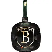Berlinger Haus Frying pan GRANITE GRILL PAN 28x28CM METALLIC LINE EMERALD BH-6050