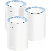 Cudy M1200 -mesh WiFi -järjestelmä, Wi-Fi 5, AC1200, Dual-band, 3 kpl, valkoinen