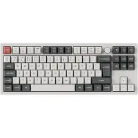 Keychron Q3 Ultra pelinäppäimistö (valkoinen, ruskeat kytkimet)