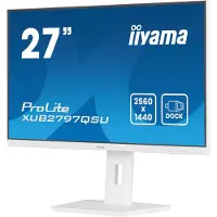 Iiyama ProLite XUB2797QSU-W2, 68,6 cm (27"), 2560 x 1440 pikseliä, Quad HD, LED, 1 ms, Valkoinen