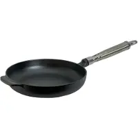 Ronneby Bruk Maestro valurautapannu, pyöristetty reuna, 24 cm