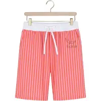 Zadig & Voltaire for girl. X60626 Pink striped bermuda shorts (12Y= 150cm), Casual, Cotton, children's fashion