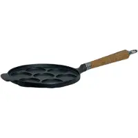 Ronneby Bruk Maestro lettupannu 7 lettua, Ø25 cm tamppukahvalla