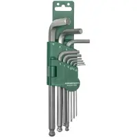 Jonnesway Kuusiokoloavain H05SM109S; 1,5-10 mm; 9 kpl.