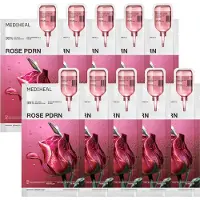 Mediheal Rose PDRN Essential Mask Healthy Glow 10 kpl