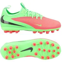 Nike Phantom 6 Academy Low Cut AG Erling Haaland Personal Edition - Pinkki/Musta/Vihreä Lapset - Tekonurmi (AG), koko 38½