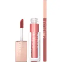 Maybelline Lifter Lip Bundle Gloss 003 Moon & Liner 07 Big Li