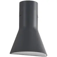 LUCANDE Ulkovalaisin , Zephy, Musta, Alumiini, Moderni