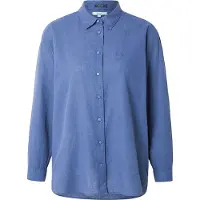 Pepe Jeans for woman. PL3051386 Bernadette navy shirt (XS), Casual, Linen, Long sleeve