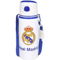 Real Madrid Lasten Euroswan alumiininen tuttipullo suukappaleella 600 ml Real Madrid / Rm00005