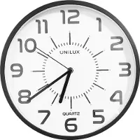Unilux POP PL Clock Black