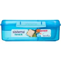 Sistema Eväslaatikko - Bento Lunch - 1,65 L - Sininen - - OneSize - Eväslaatikot