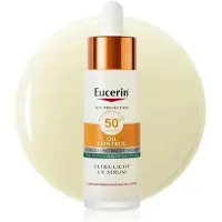 Eucerin Oil Control Serum Spf50 30ml Kasvojen Aurinkosuoja
