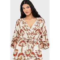 Gisela Kimono oranssi / offwhite