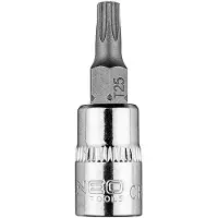 GRUPA TOPEX TORX TX25 -kärki 1/4" hylsyssä, lyhyt, 37 mm