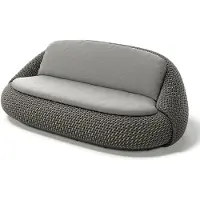 Dedon ATOLO 2-istuttava sohva C3E verdraut onyx 0228 pine silver 0229