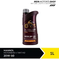 SCT - MANNOL OLEJ MANNOL 20W50 1L 4T MOTORBIKE HD SL / JASO MA/MA2 (MINERAL)