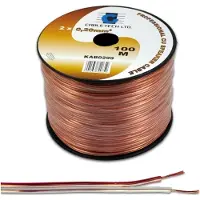 Cabletech KAB0315 Kaiutinkaapeli 1.0mm (100m kela)