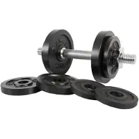 FINNLO Dumbbell Bar Set 30 mm 15 kg
